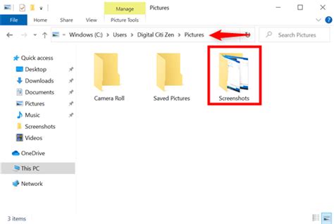 This is how you can change your screenshots folder. : .